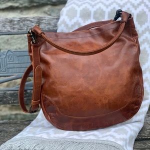 ❤️👜NWT Frye Melissa Hobo In cognac 👜❤️